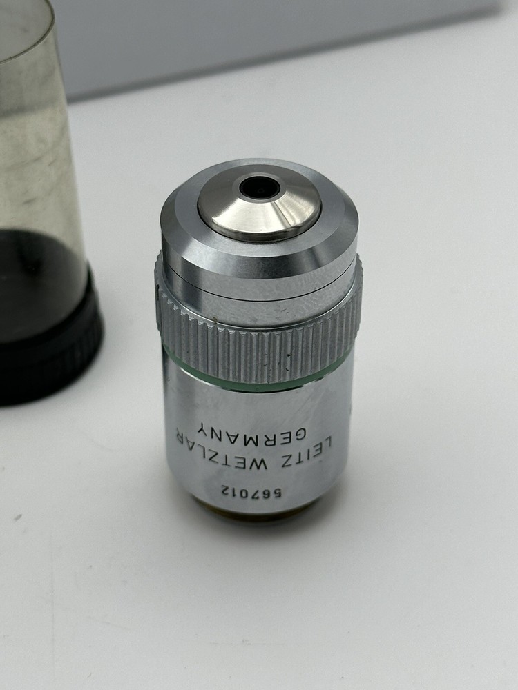LEITZ WETZLAR GERMANY OBJECTIVE PL FLUOTAR 20X/0.45 INFINITY /0