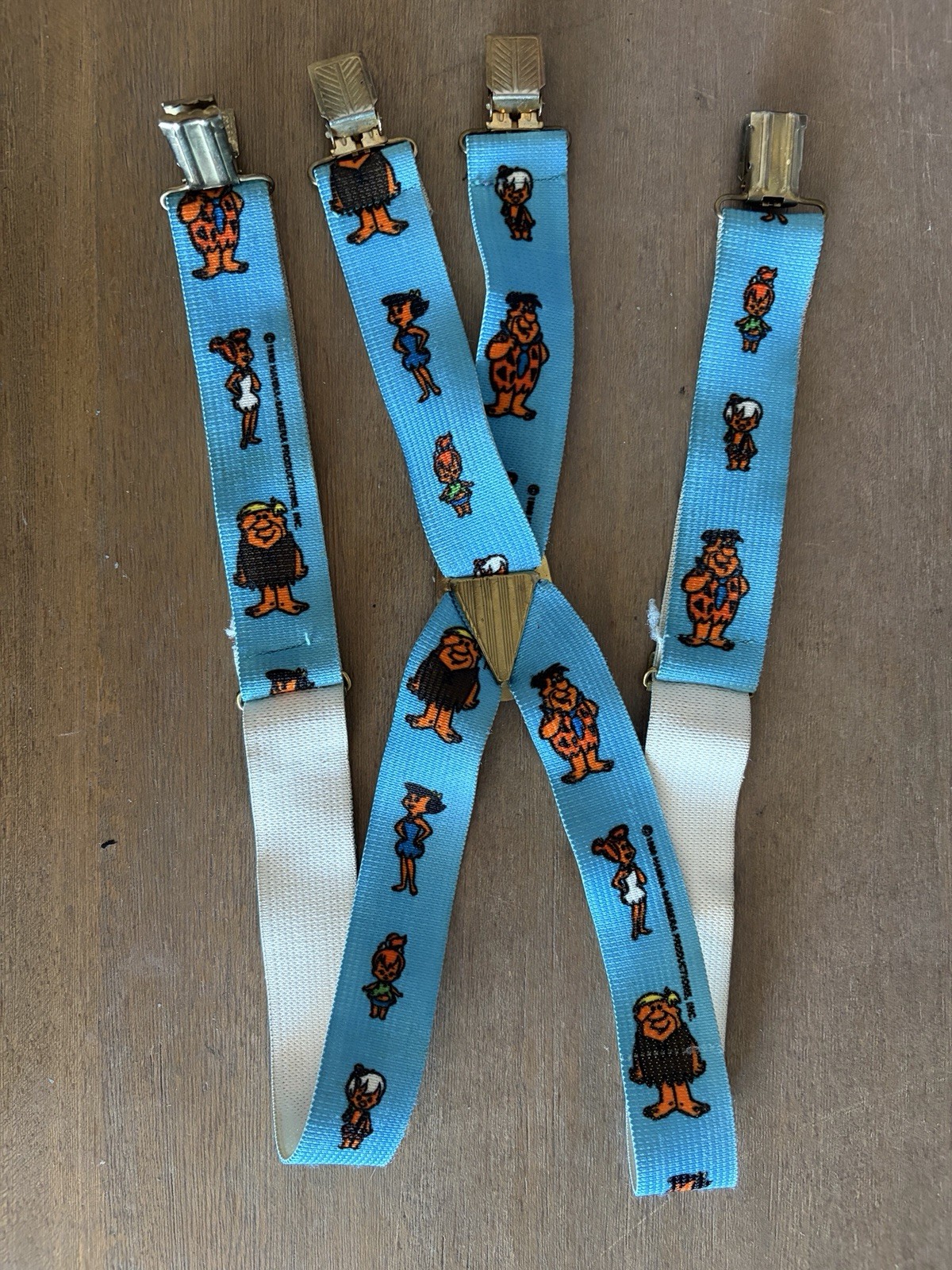 Child’s Suspenders - Vintage Flintstones Characters