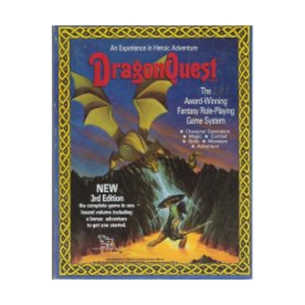 TSR DragonQuest DragonQuest (3rd Ed) VG+