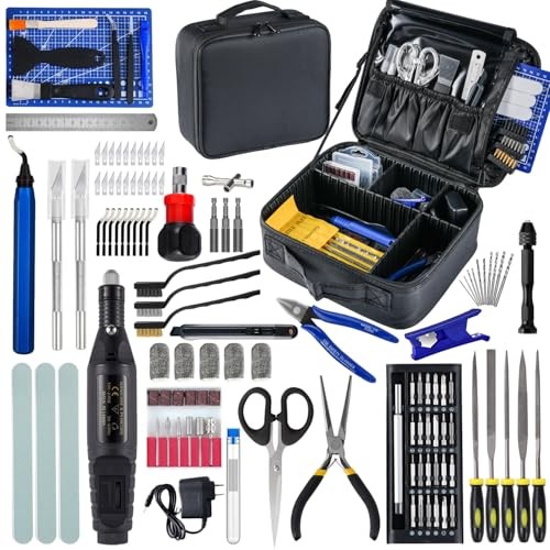 124Pcs 3D Printing Accessory Tools with Tool Bag for 3D Tools with Oxford bag