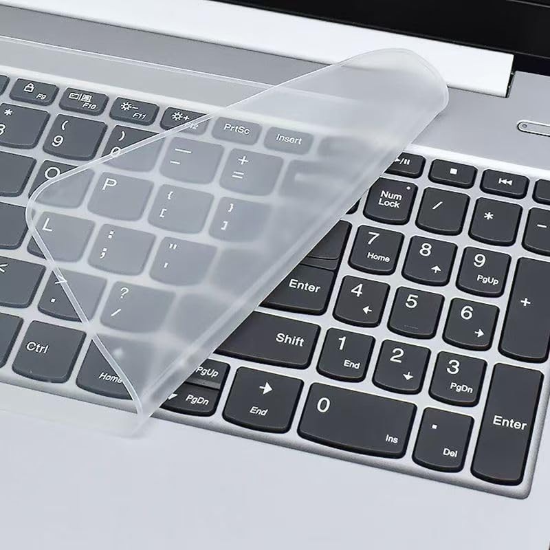Ultra Thin Keyboard Cover Protector, Compatible For 15-17.6 inch laptops Clear