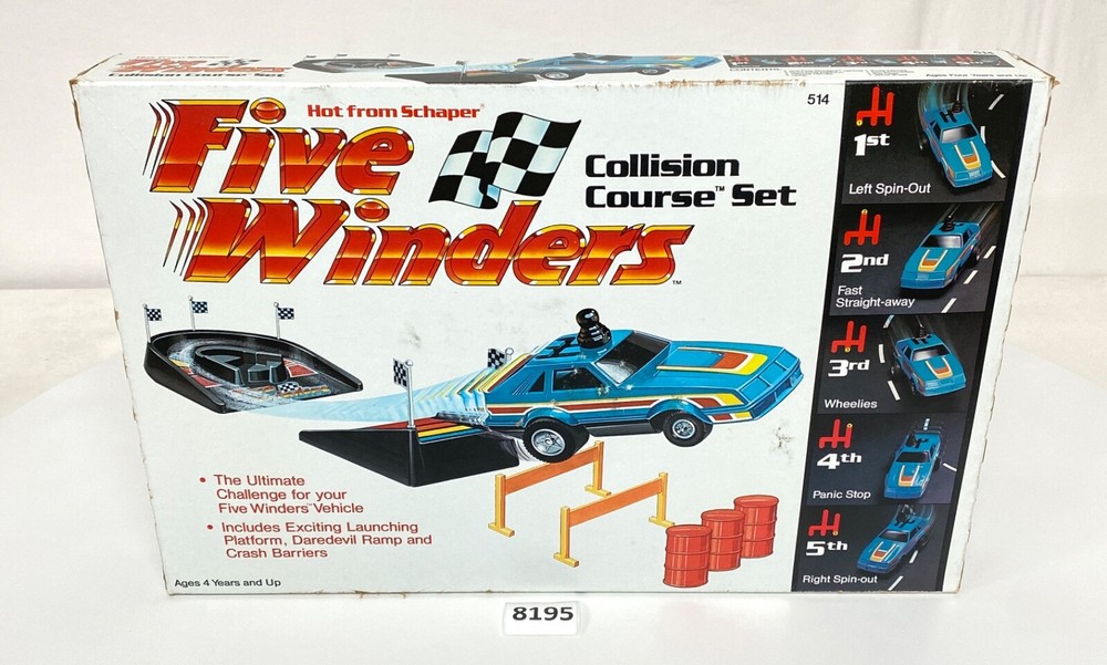 1984 Schaper Stompers Hot From Schaper Five Winders Collision Course Set