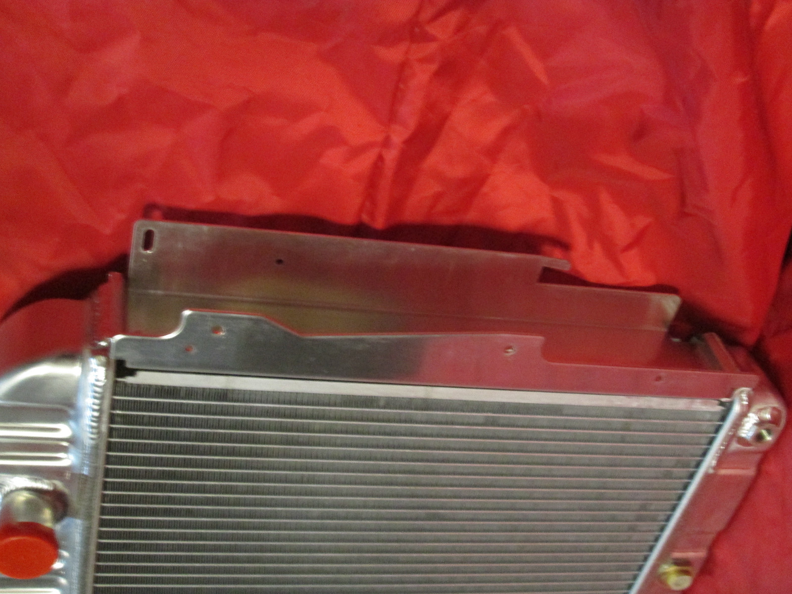 1966-72 Mopar B & E Body Black Aluminum 26" Radiator Roadrunner Challenger Cuda