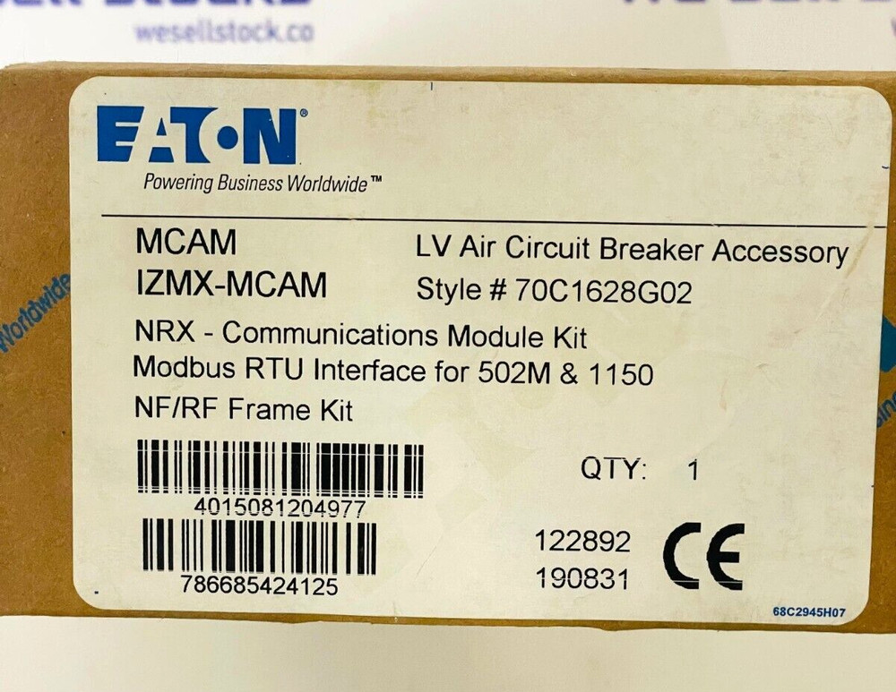 EATON IZMX-MCAM Communication Module 70C1628G02