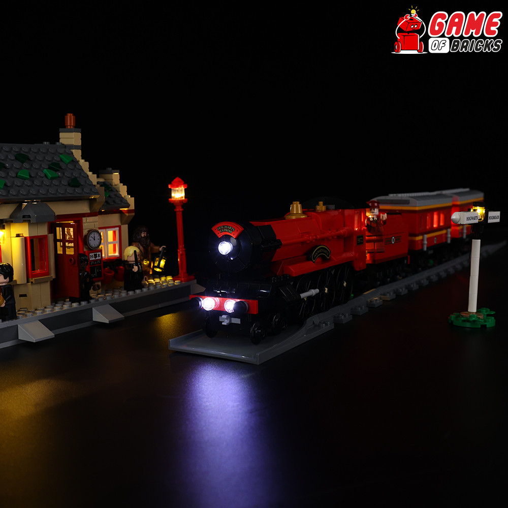 LED Light Kit for Hogwarts Express Train - Compatible with LEGO® 76423 (Classic)