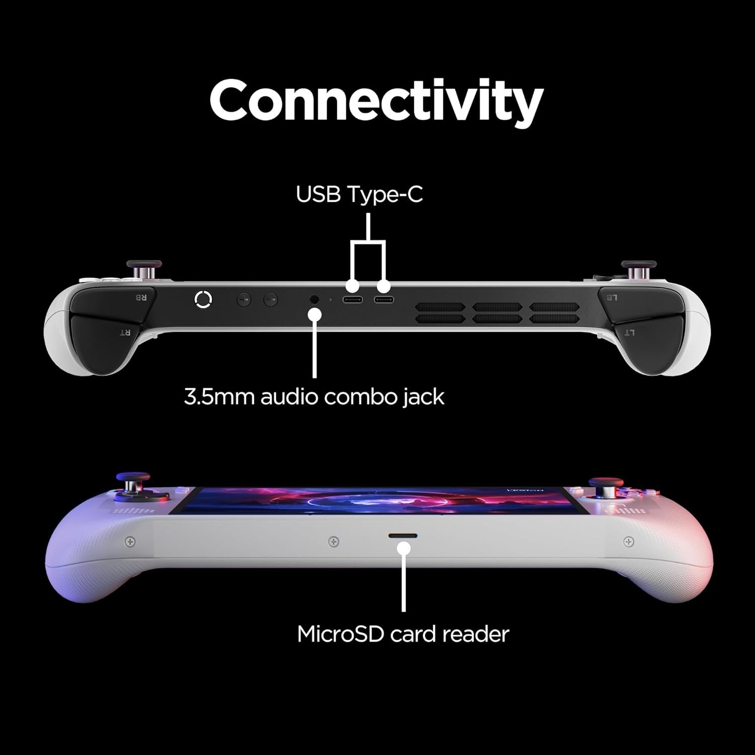 Lenovo Legion Go S 2025 Ryzen Z2 Go 16GB 512GB 8" 120Hz Gaming Console White