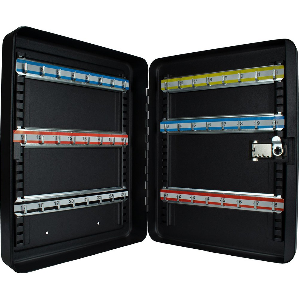 Barska 48 Keys Adjustable Key Lock Box with Combination Lock CB13606