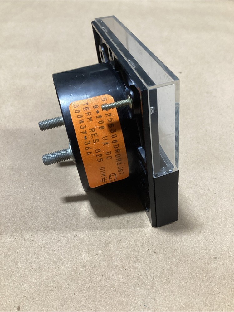 General Electric (GE) 600437-41TY analog panel meter
