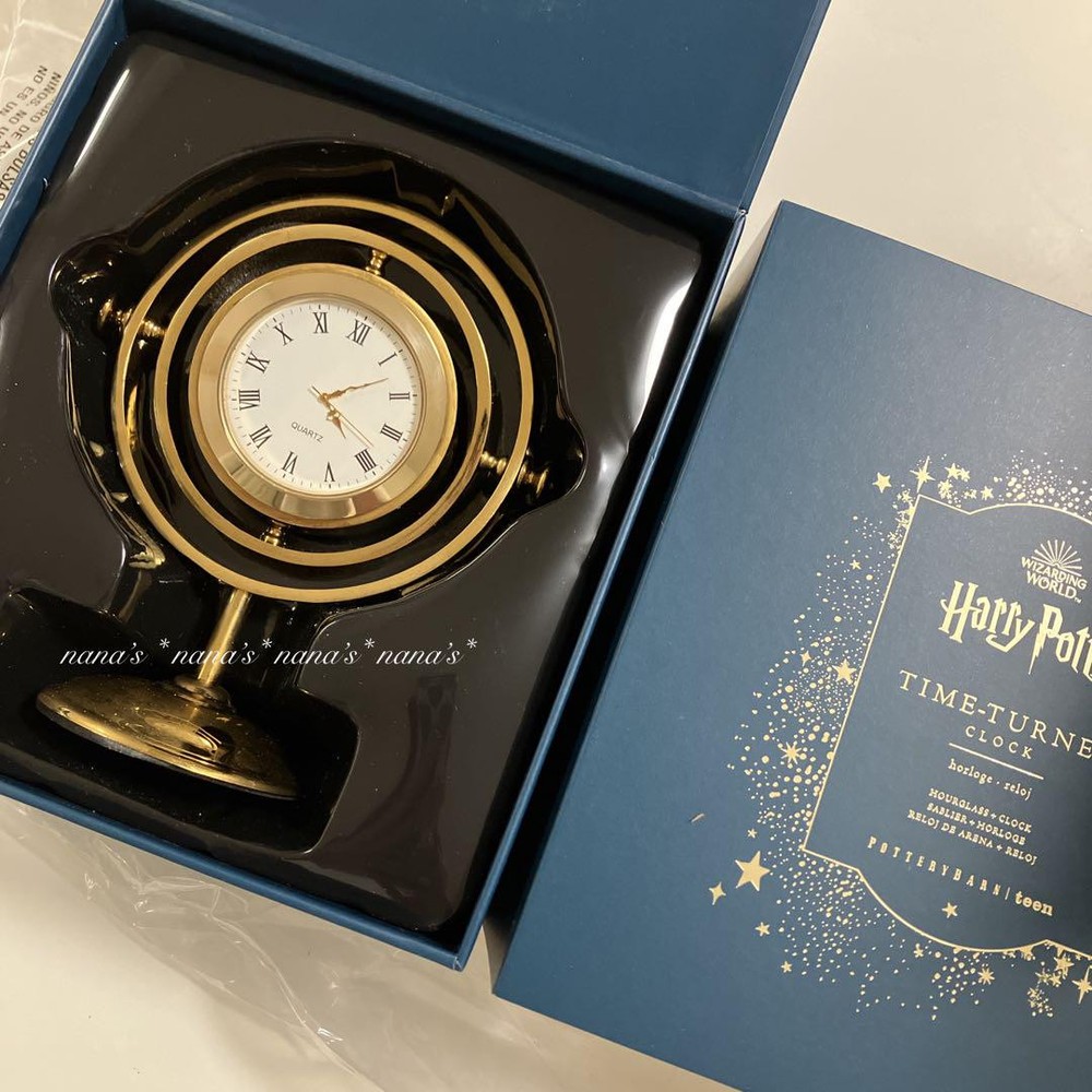 Harry Potter Time Turner Reverse Clock Table