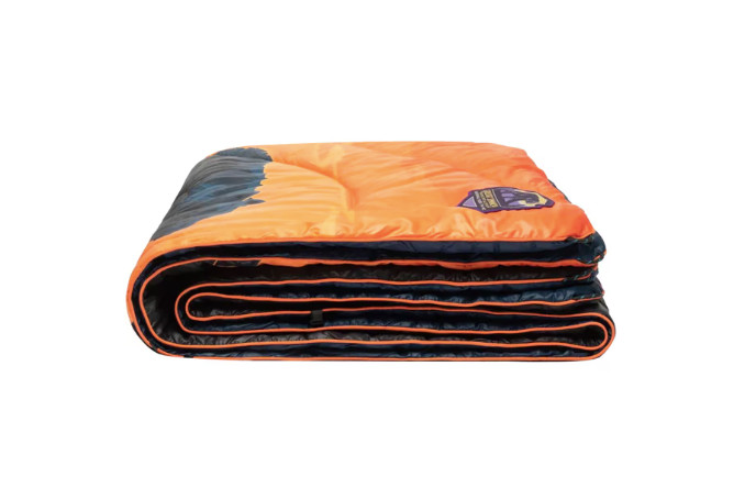 Rumpl Great Smoky Mountains National Park Puffy Blanket Limited Edit Sewn Patch