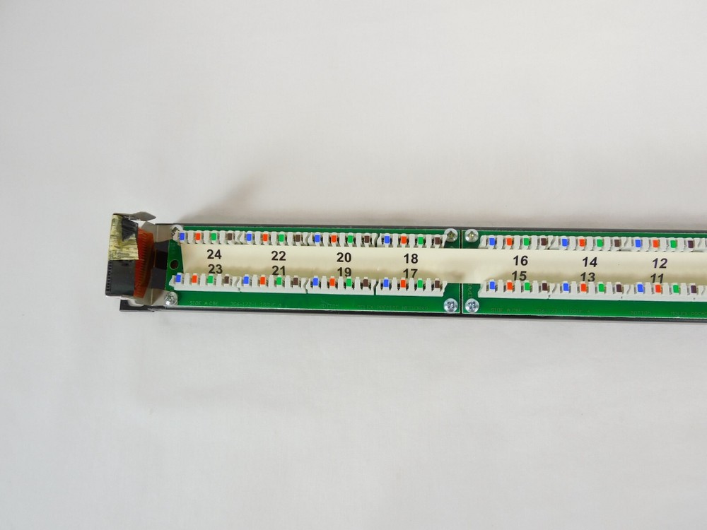 Molex Cat5e 24 Port Real Time Patch Panel PID-00103