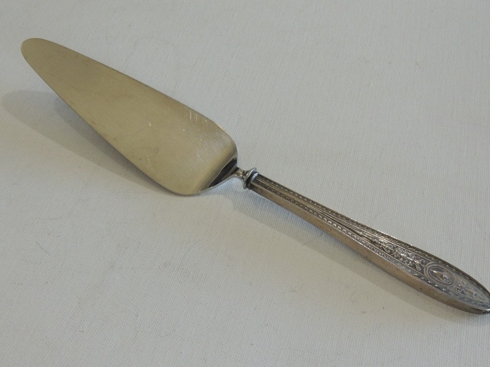 VINTAGE STERLING SILVER HANDLED CAKE/PIE SERVER 11 1/2 " LONG