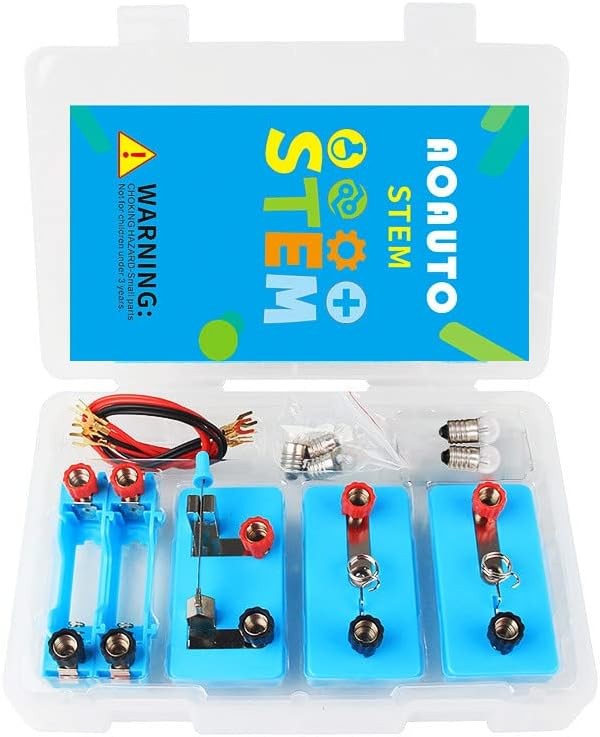 STEM Electric Circuit Kit for Kids - Educational Science Experiment Lab
