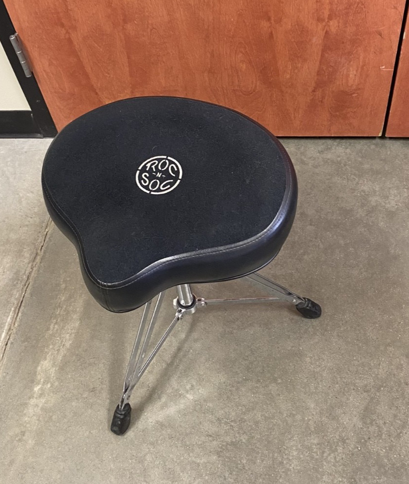 Roc-n-Soc Drum  Throne - Black