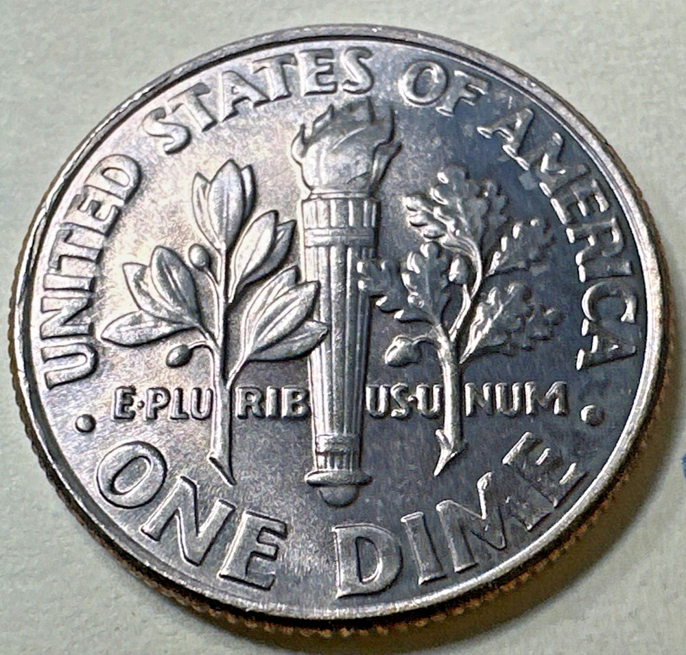 2001 (D) US Roosevelt Dime 10C 7478N
