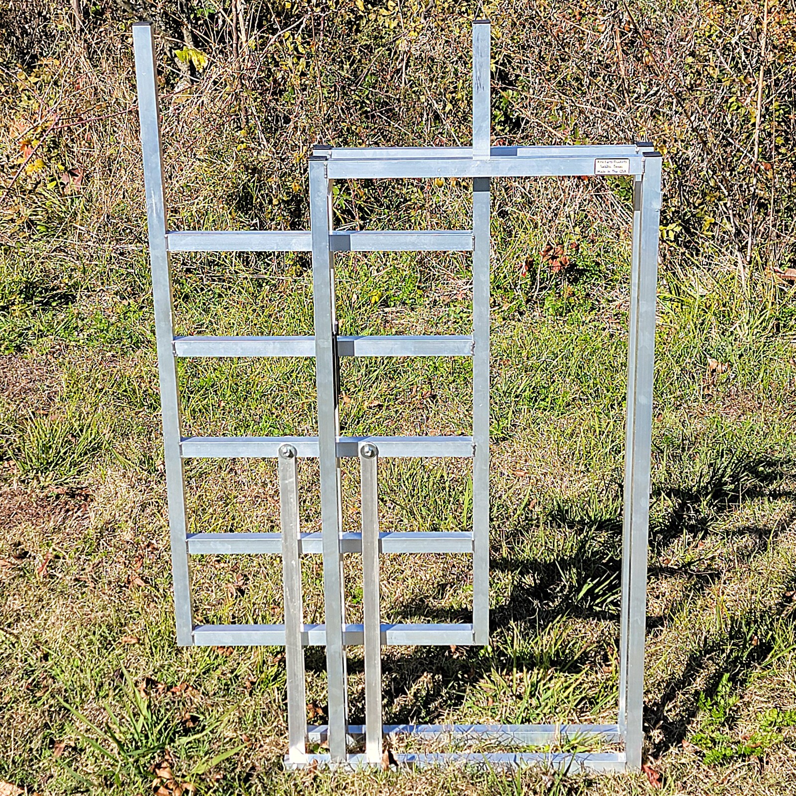 Aluminum 40-Inch-Tall Sheep & Goat Sliding Stop Gate 4 Sorting Alley Pen Systems