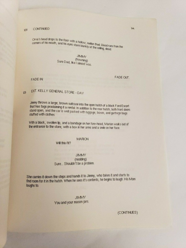 DEVIANT / Stephen Johnston 1990 Unproduced Movie Script Screenplay, 2nd Draft