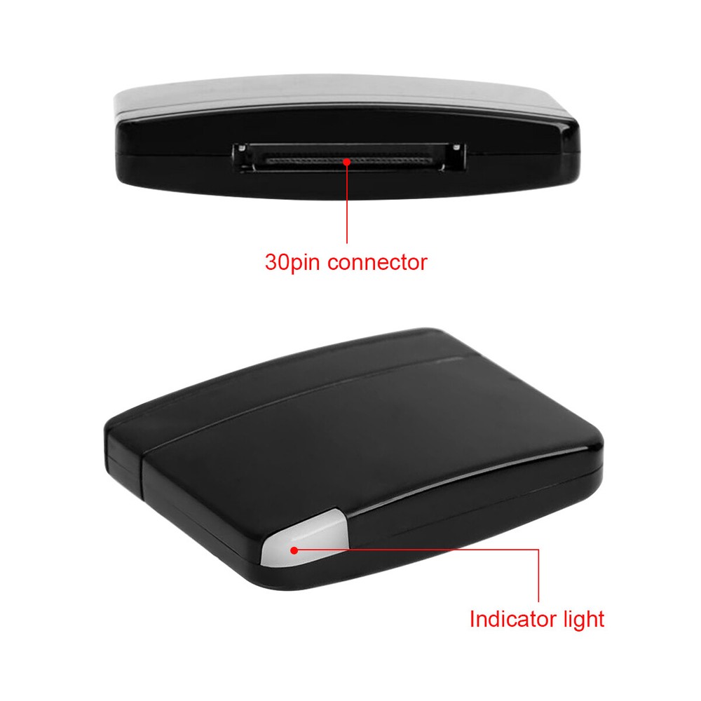 Dock For iPod/iPhone Wireless Music Adapter 30 Pin Bluetooth 5.0 Audio Receiver
