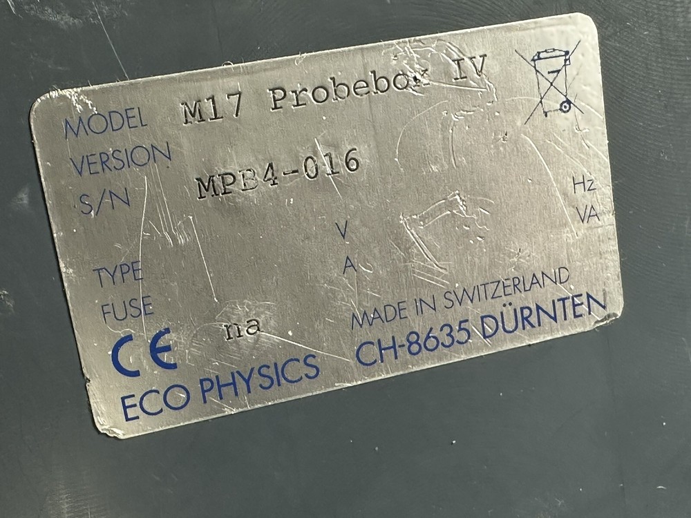 M17/PHCU Probebox IV Eco Physics PROBE BOX only