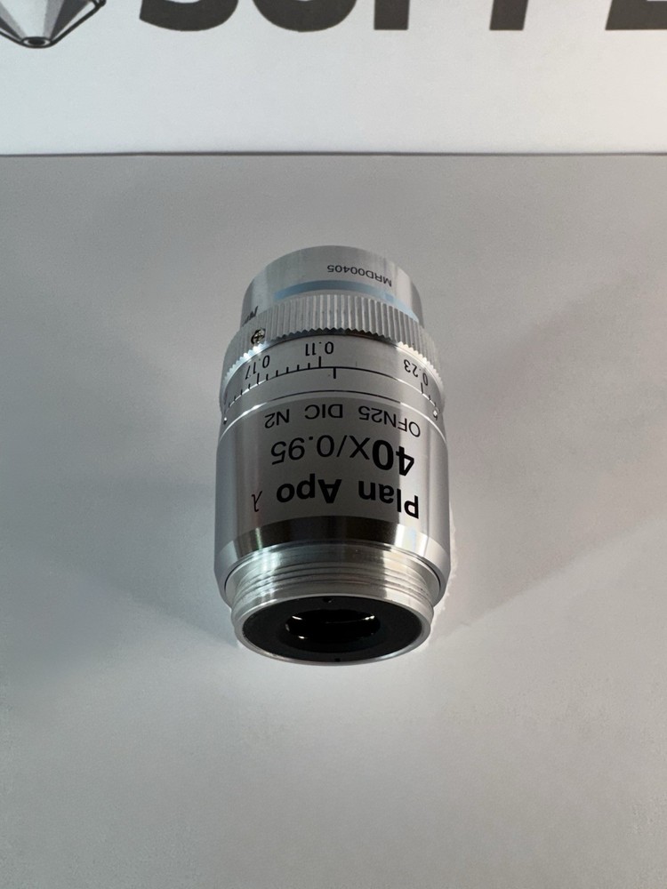 Nikon Plan Apo Lambda λ 40x/0.95 DIC N2 Microscope Objective – CFI60 – OFN25