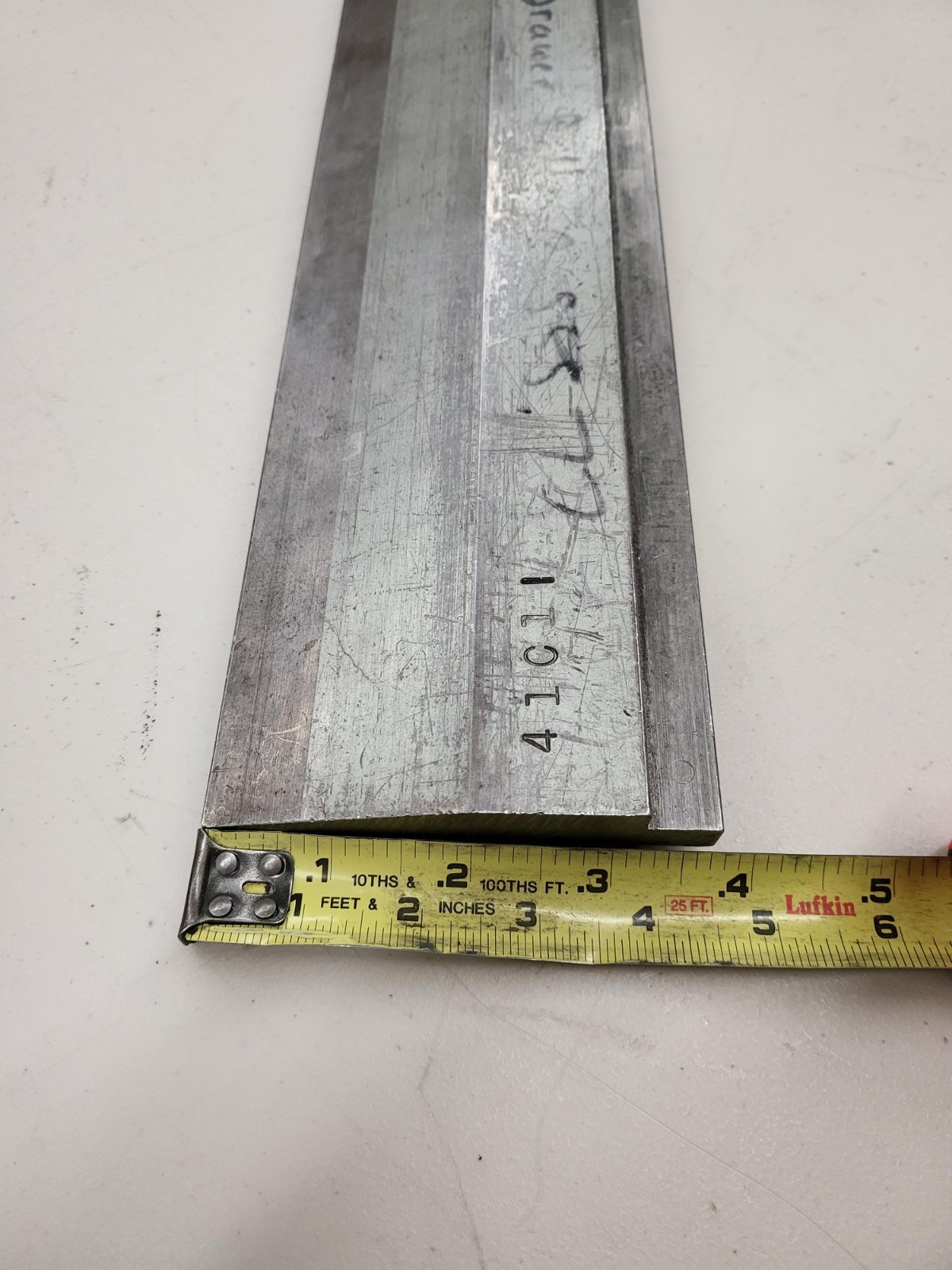 Sharp Acute Press Brake Punch 15 3/8" Long 4.5" Tall X 1.25" Wide SEE NOTES BTB1