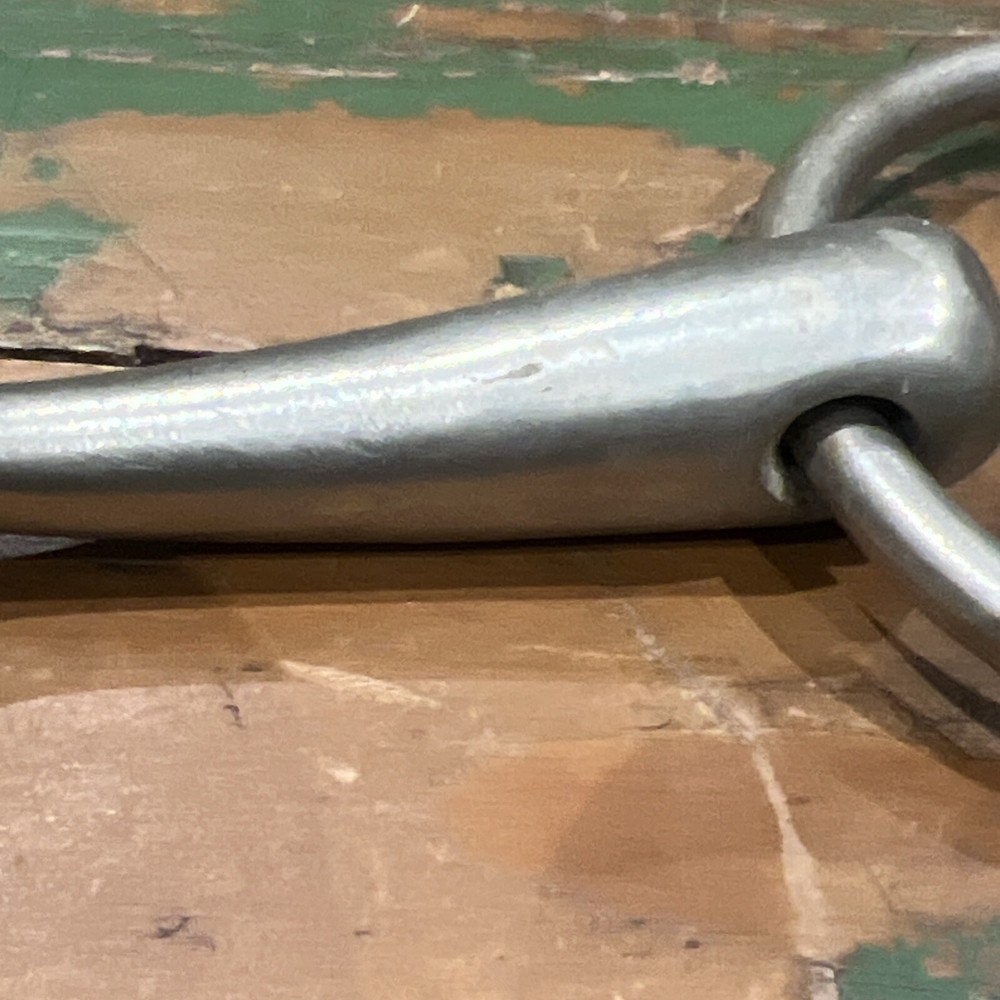 HS Herm Sprenger Never Rust Loose Ring Snaffle Bit 5 1/2 See Description