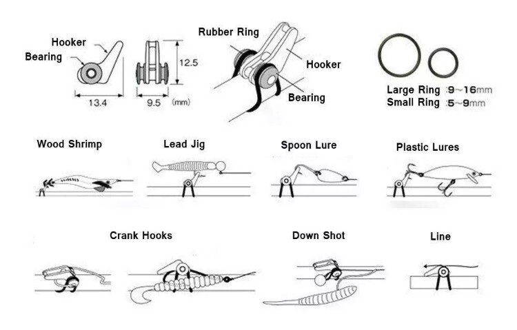 Blue Rod Hook Keeper