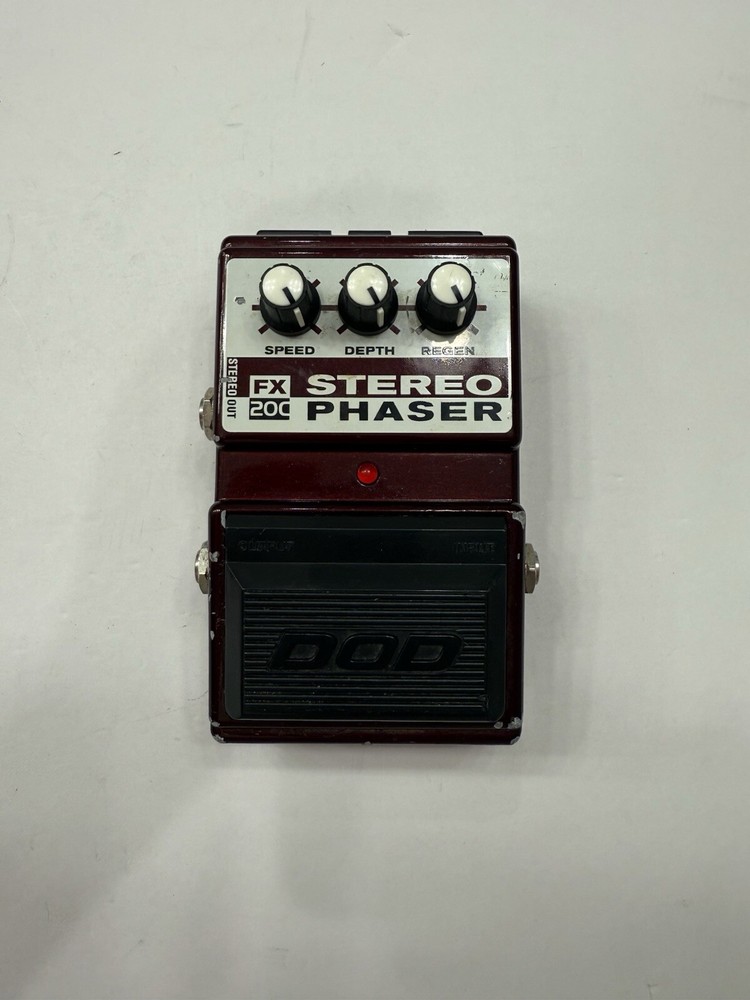 DOD Digitech FX20C Stereo Phasor Analog Phase Shifter Guitar Effect Pedal