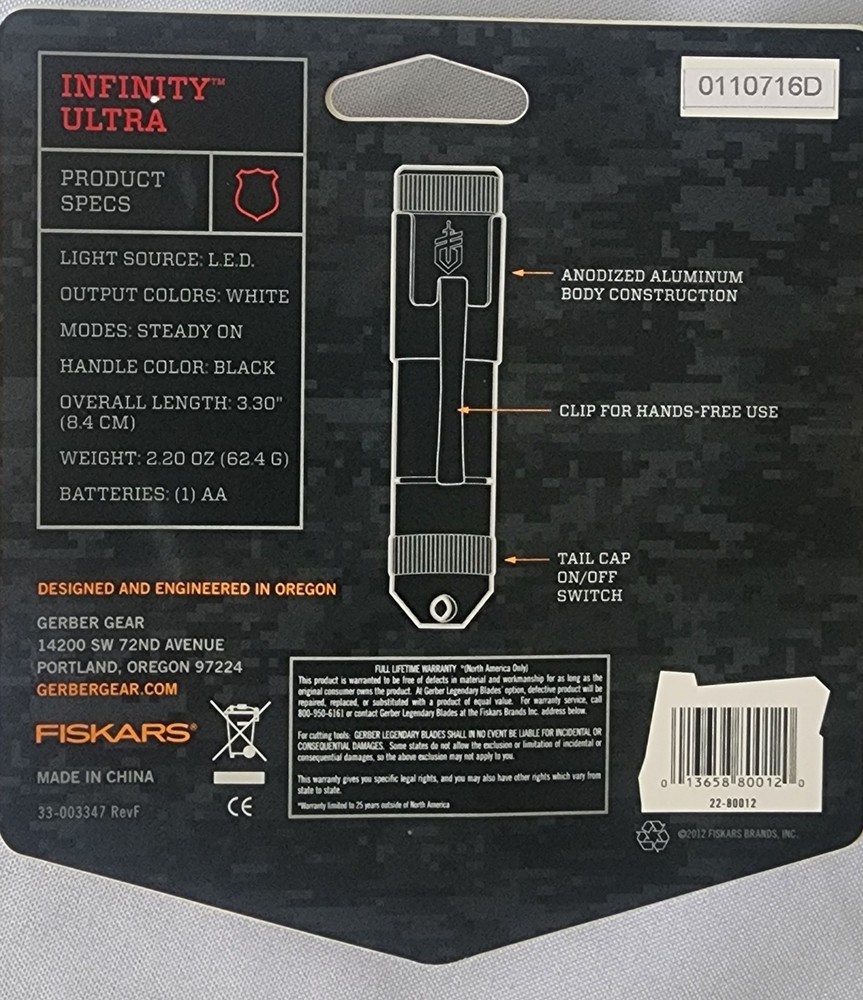 Gerber Tactical Infinity Ultra