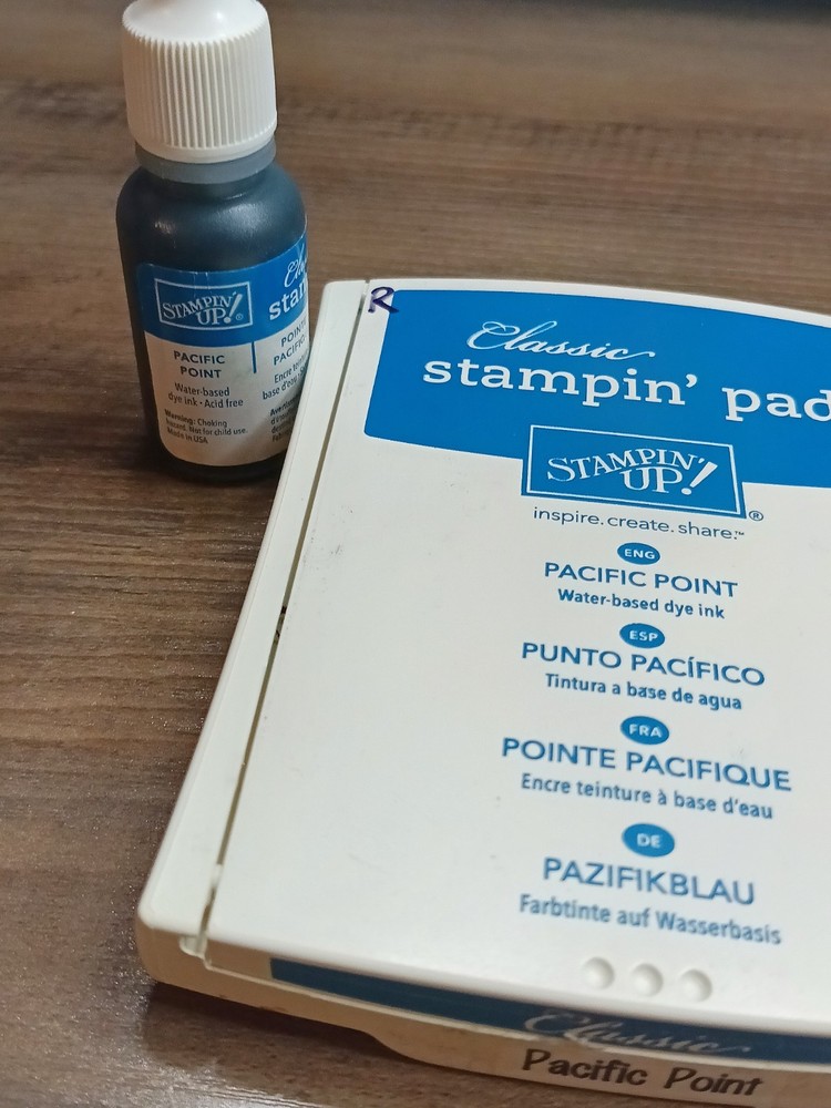 Stampin Up Classic Ink Refill, Marker & Pad ~ Pacific Point