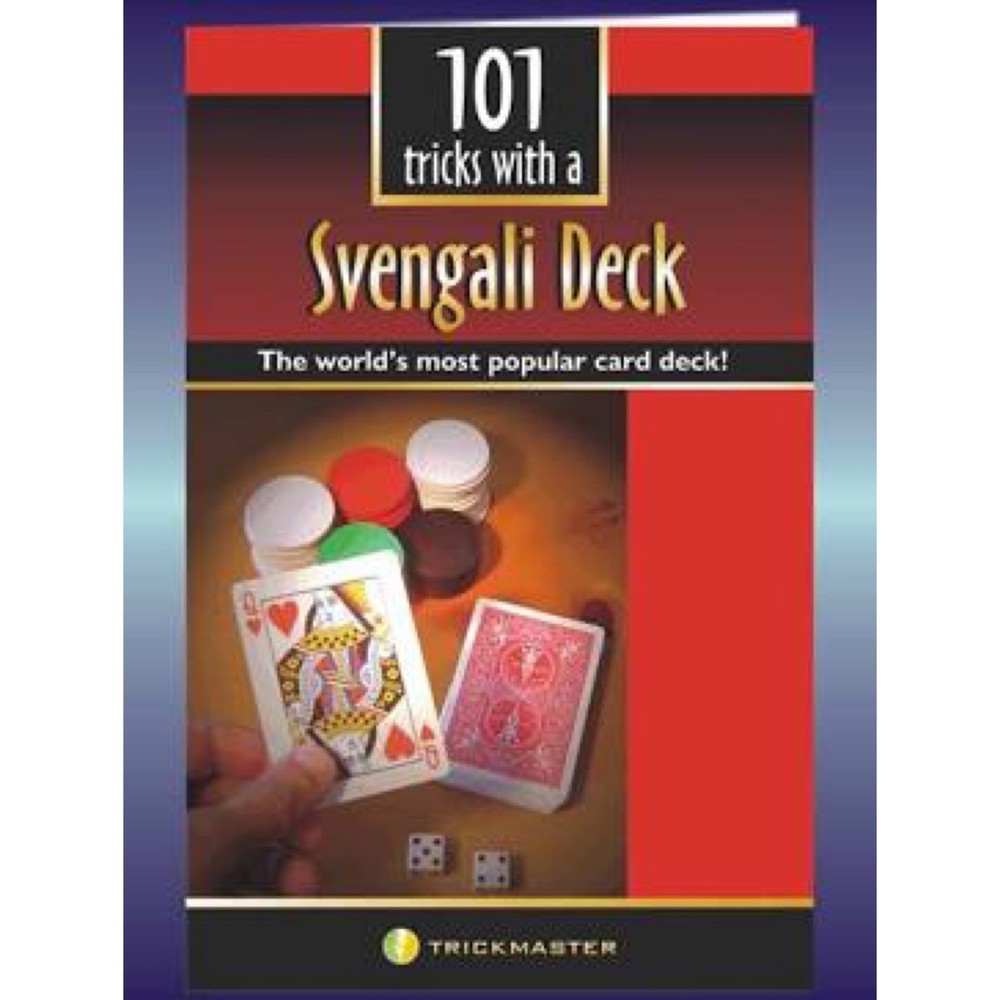 Svengali Deck Bicycle Red Back Instant magic trick New-Magic Cards Plus Book