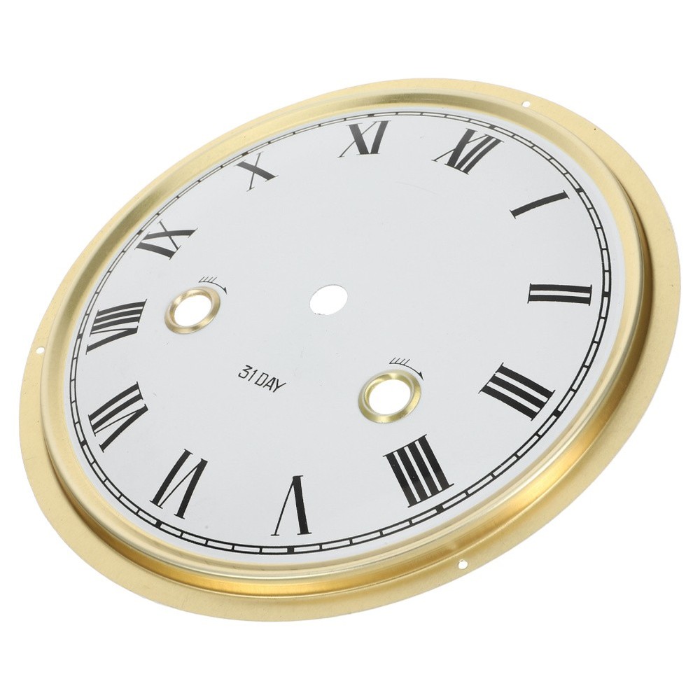 Round Wall Clock Movement Parts Face Replacement Faces for Crafts