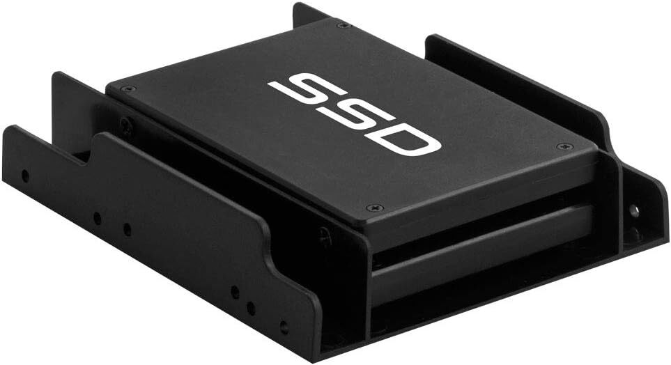 Kingwin SSD Hard Drive Mounting Kit Internal, Convert Any 2 x 2.5” Solid State