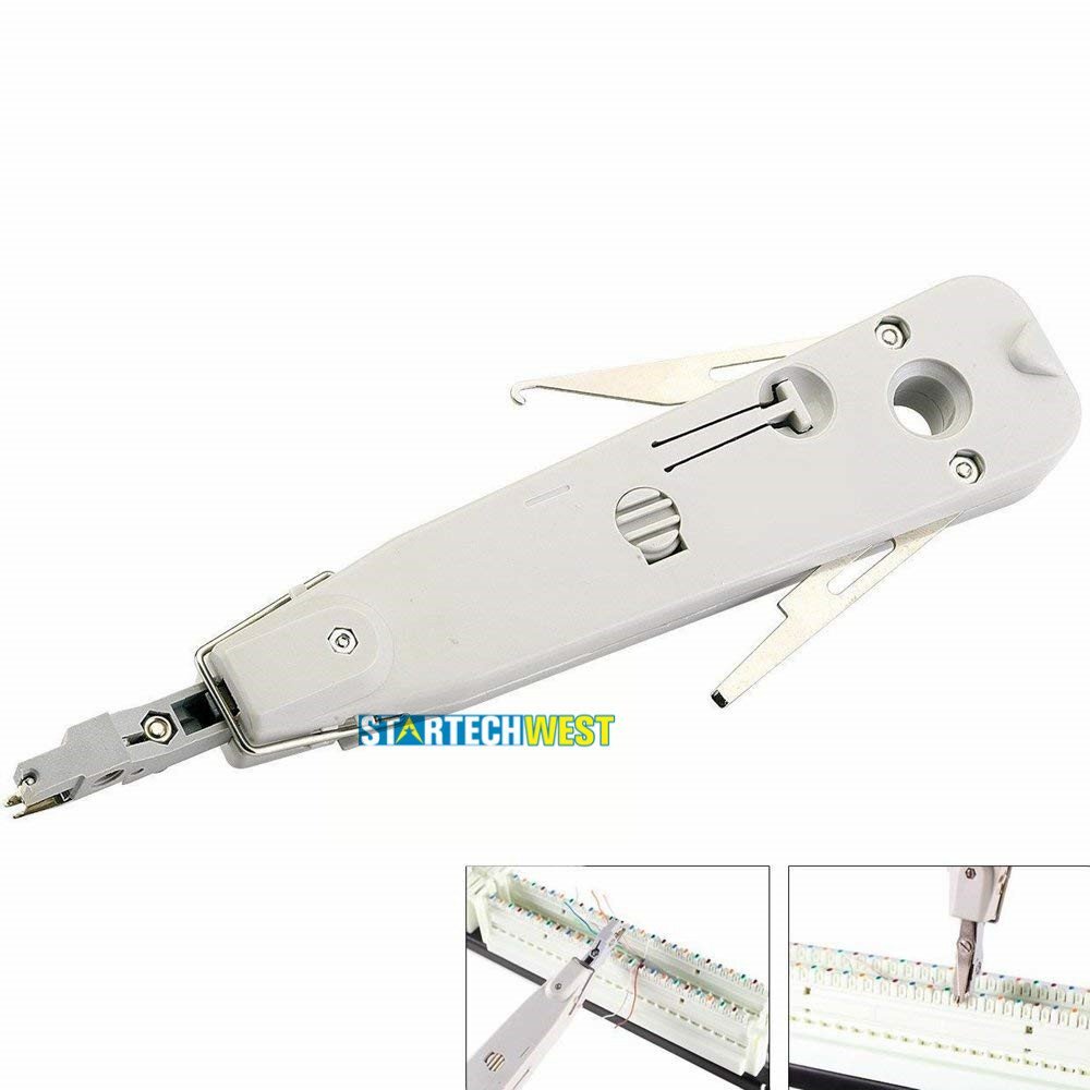 Punch Down Tool, Multifunction Krone Type IDC/Network Wire Cat5 & Telephone Impa