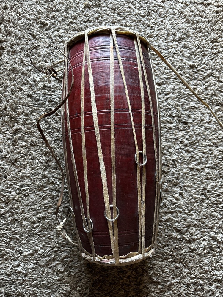 Hade Made Nepal Madal Drum Vintage