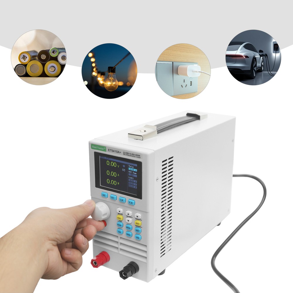 Single-Channel DC Electronic Load Tester 150V 400W Accurate Performance
