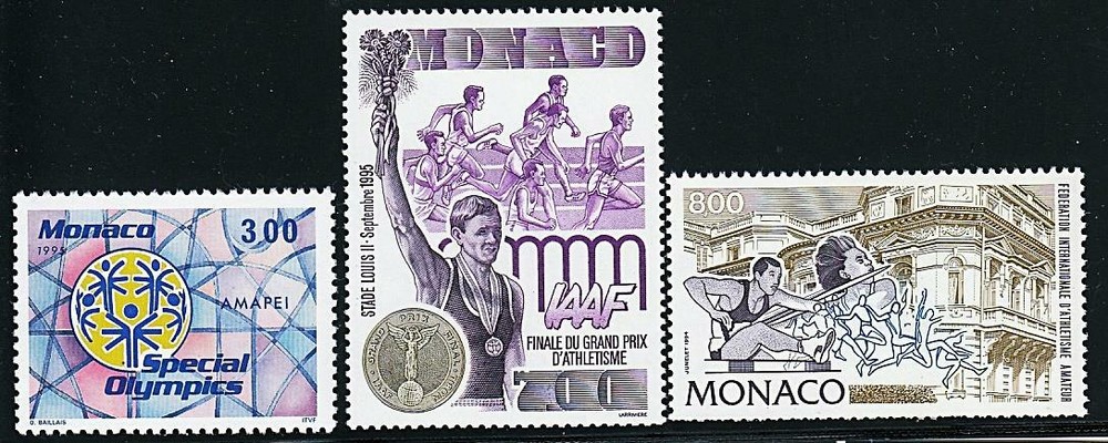 👉 MONACO = OLYMPICS / SPORTS EVENTS MNH