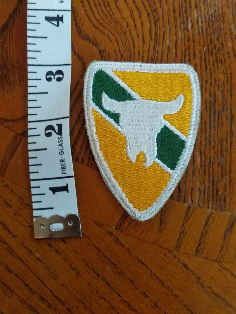 Original 163RD Armored Brigade Patch
