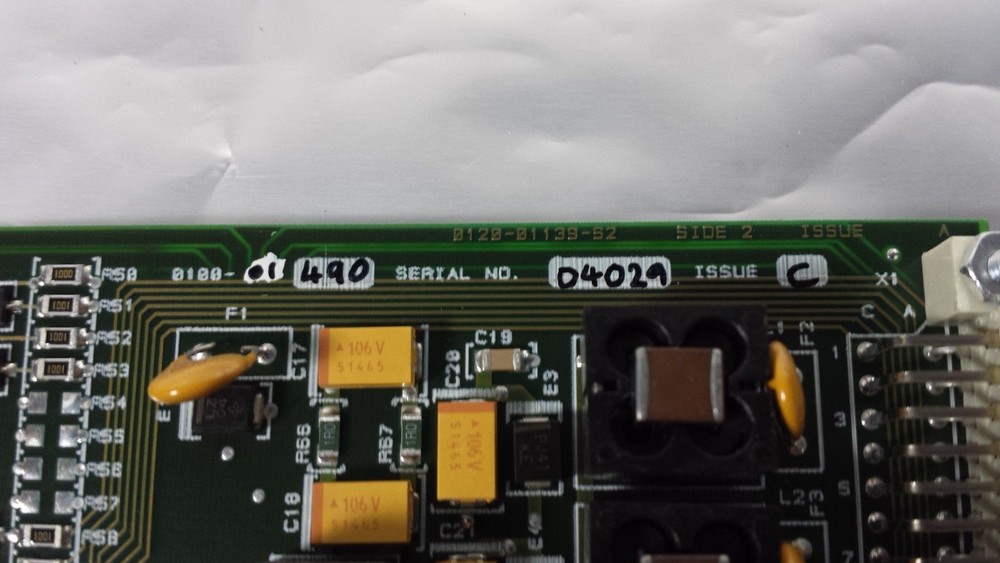 AMAT Applied Materials 0100-01490 Faraday Alignment PCB Rev C Quantum X PRA Used