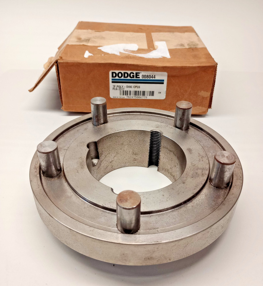 Dodge 008044 Poly-Disc Flange Coupling 7F Taper-Lock 2517 Bushing