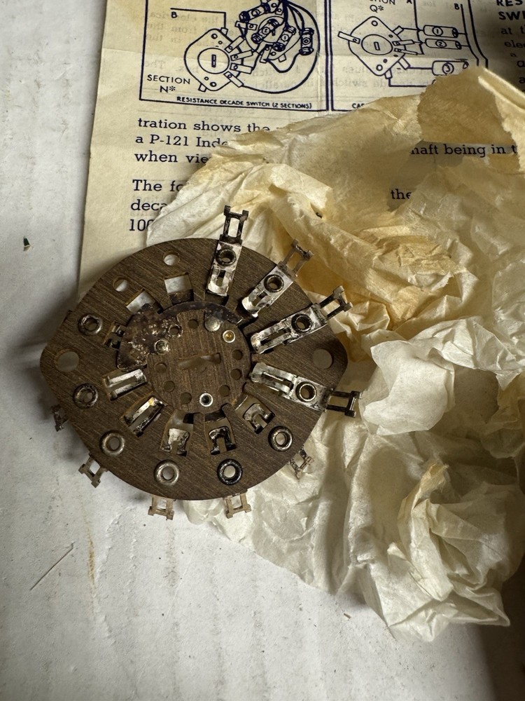 New In Box Centralab P Rotary Switch