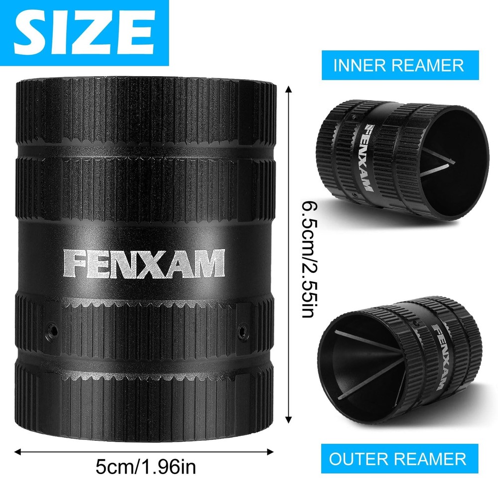 Plumbingtools Deburring Tool For Copper/pvc Pipe Copper Pipe Cleaner Pipe Reamer