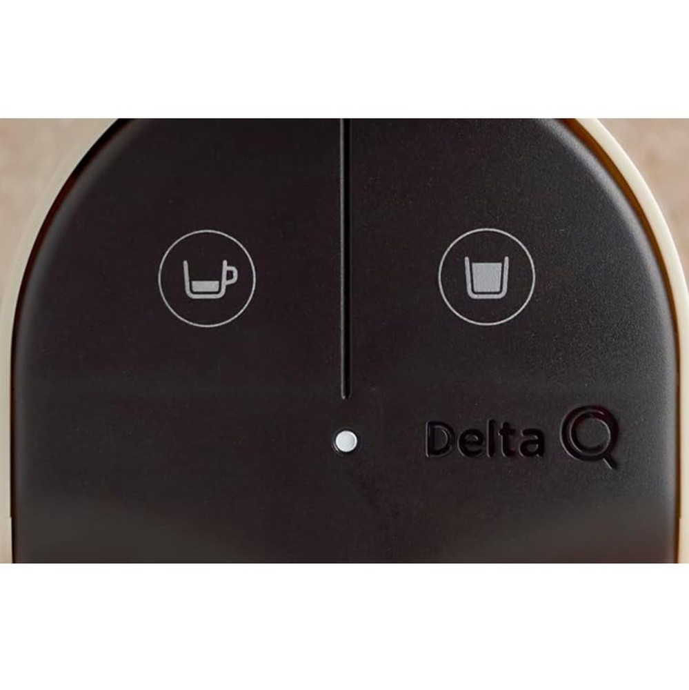 Delta Q Quick Espresso Machine Compact Capsule Coffee Maker Anthracite - Pods On