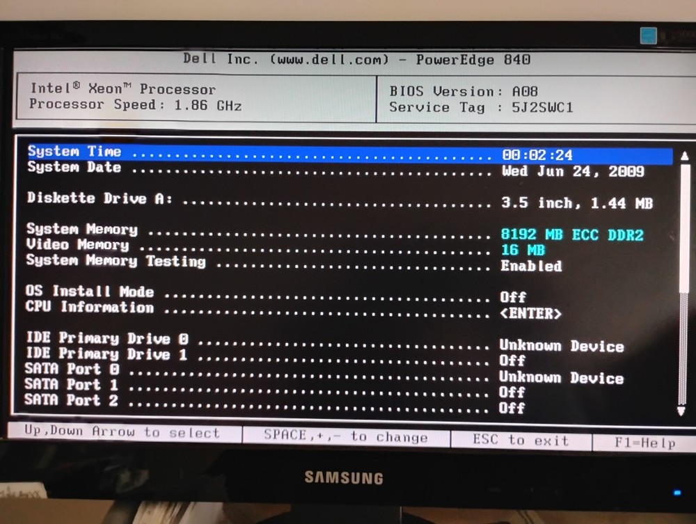 Dell PowerEdge 840 Intel@ Xeon Processor 1.86 GHZ