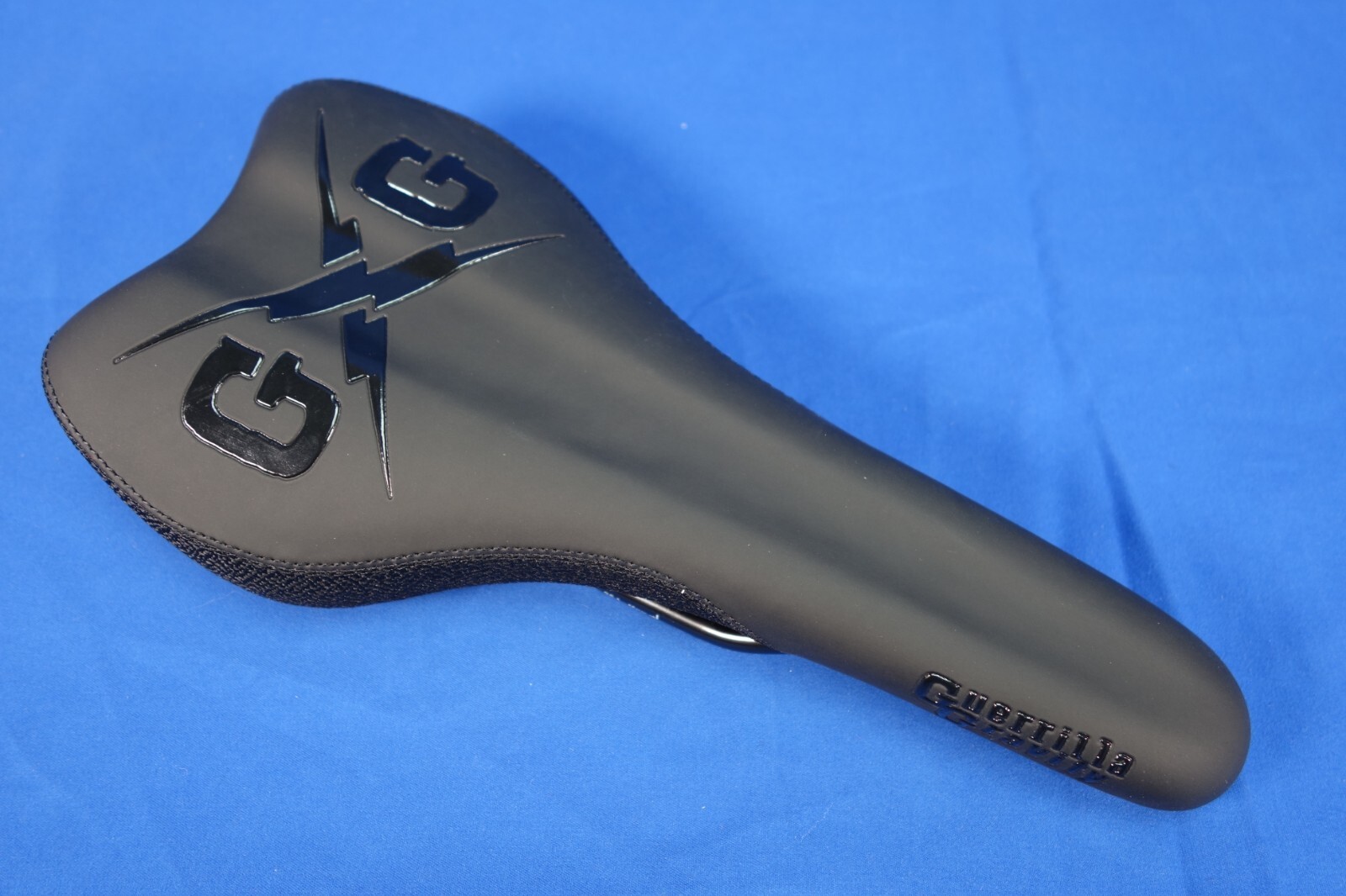 New SDG Radar Mountain Bike Saddle, Bicycle Seat - Black - Steel Rails