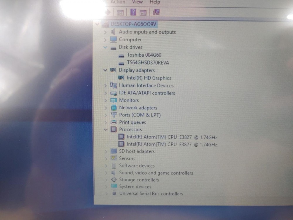 Micros Workstation 6 (610) Intel Atom E3827✔4GB✔64GB✔Win10Ent✔ *NO A/C* **READ**