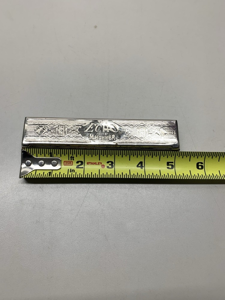 Vintage The Echo M Hohner Harmonica G Germany