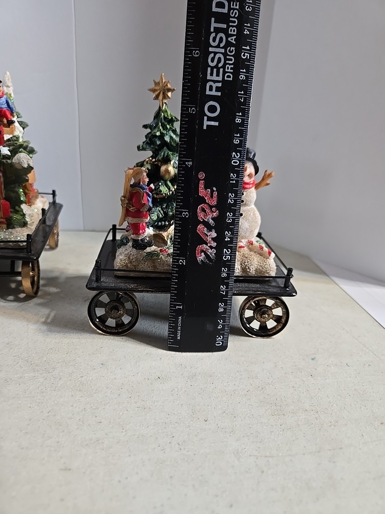 Transpac Holiday Train Set 3 Pc. Set