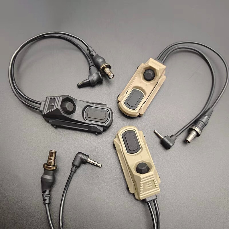 Tactical AXON GBRS DUAL Switch Button Crane Laser for SF Flashlight Laser Pointe
