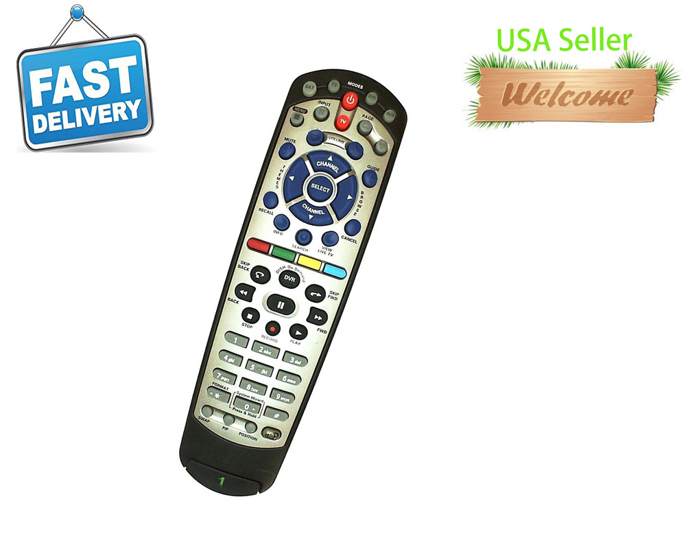 Dish-Network 20.1 IR Satellite Receiver Replace Remote Control 180546